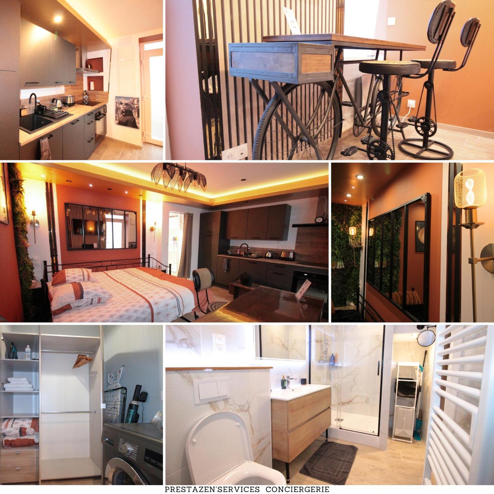 Luxury Studio, Rez De Chaussee, Parking Prive Video Surveillance, Canape Haute Qualite Convertible Couchage 2 Personnes, Centre Ville Proche, Restaurant, Boulangerie 2 Minutes A Pied, Terrasse - 800Metre Carre De Terrain - Gere Par Presta-Zen'Service Verdun-sur-Meuse Exterior foto